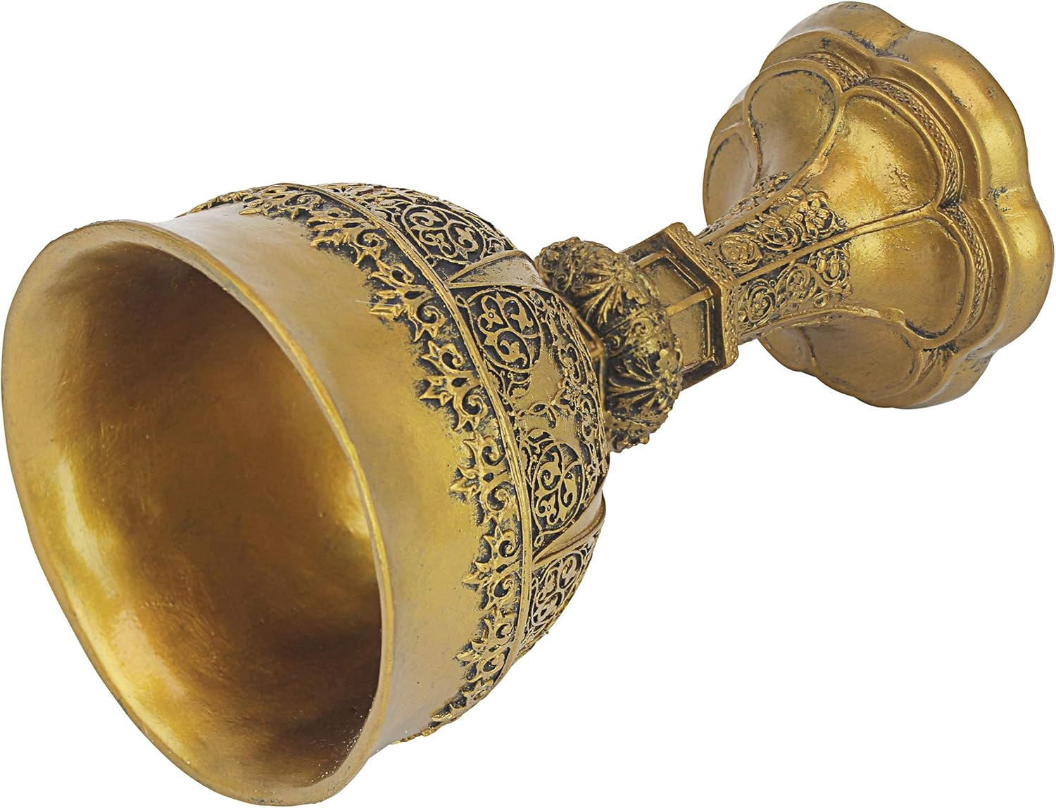 King Arthur S Golden Chalice Gothic Sculpture image number 4