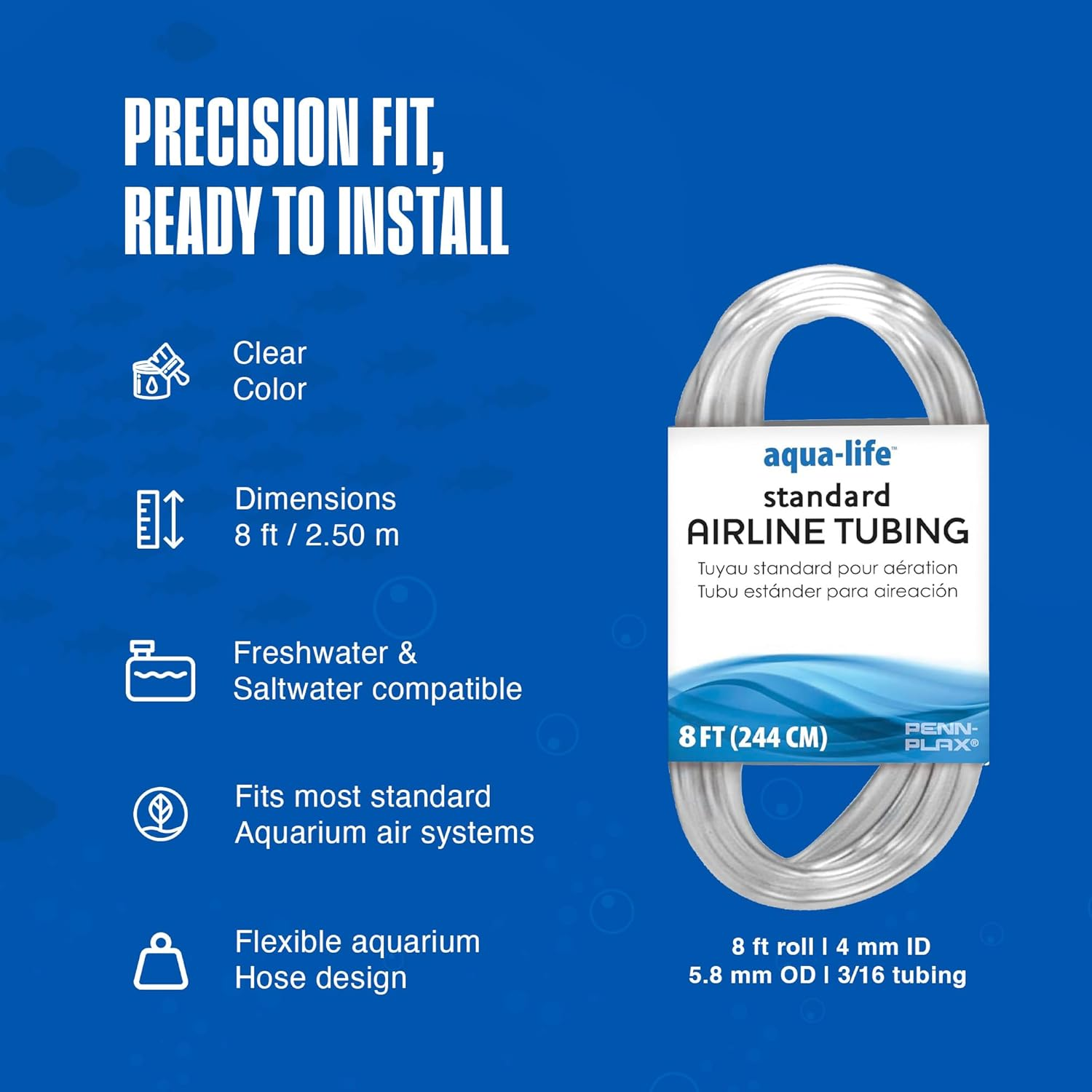 Penn Plax ST8 Aquarium Accessory, 8Feet image number 4