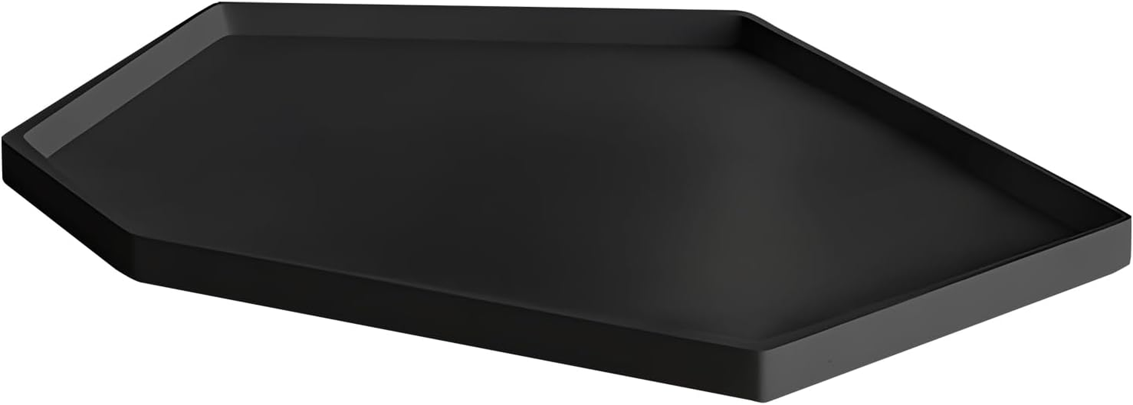 TAHITICA Concrete Serving Tray &ndash; Decorative Bathroom Tray, Modern Tray Decor and Coffee Table Decor Organizer for Watches, Perfume, Glasses, Jewelry & Keys, Stylish Entryway/Vanity Storage