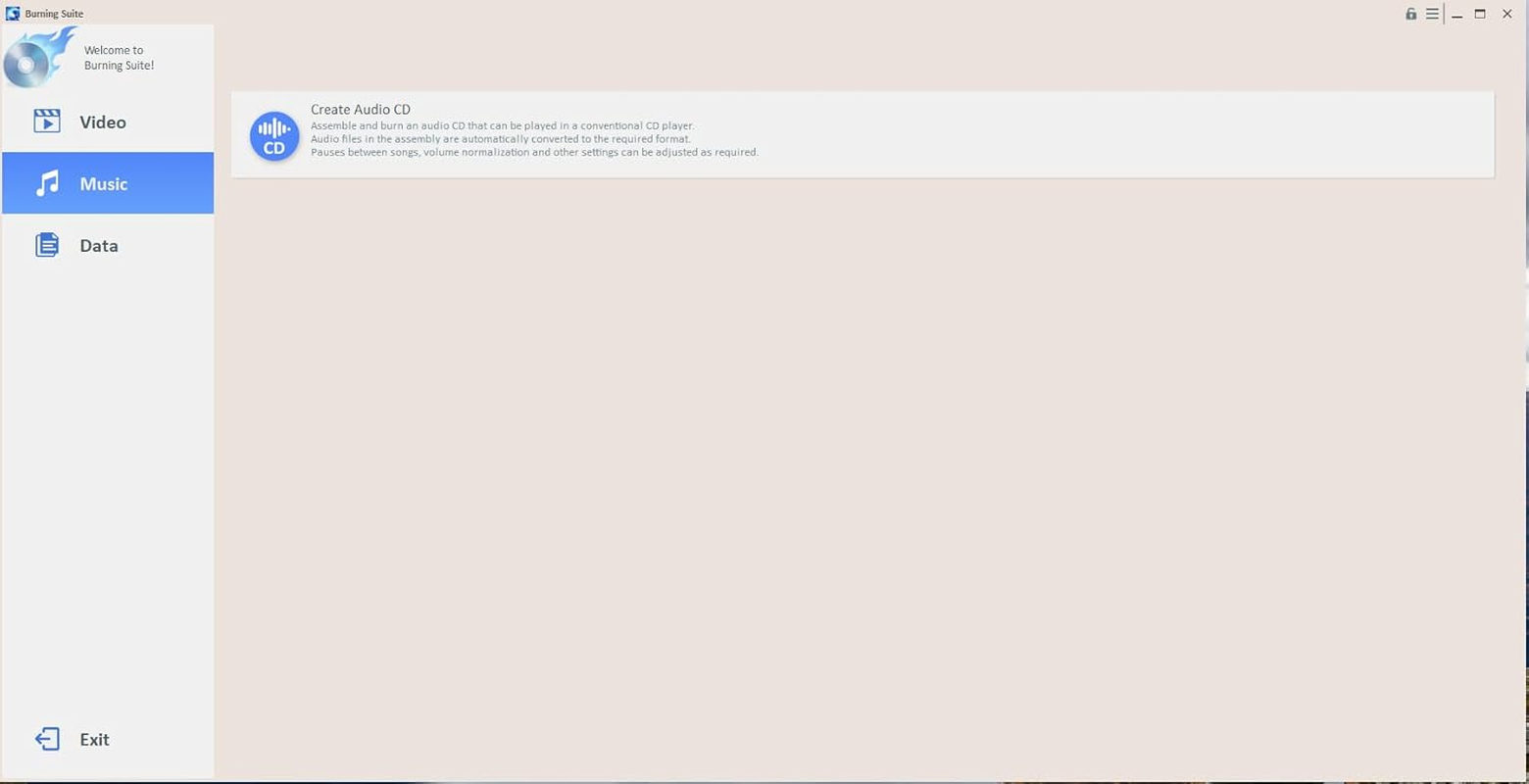 Burning Suite - Burn and Copy Software - Cd/Dvd/Blu-Ray - Data, Music, Video - the All-In-One Solution for Win 11, 10 image number 6