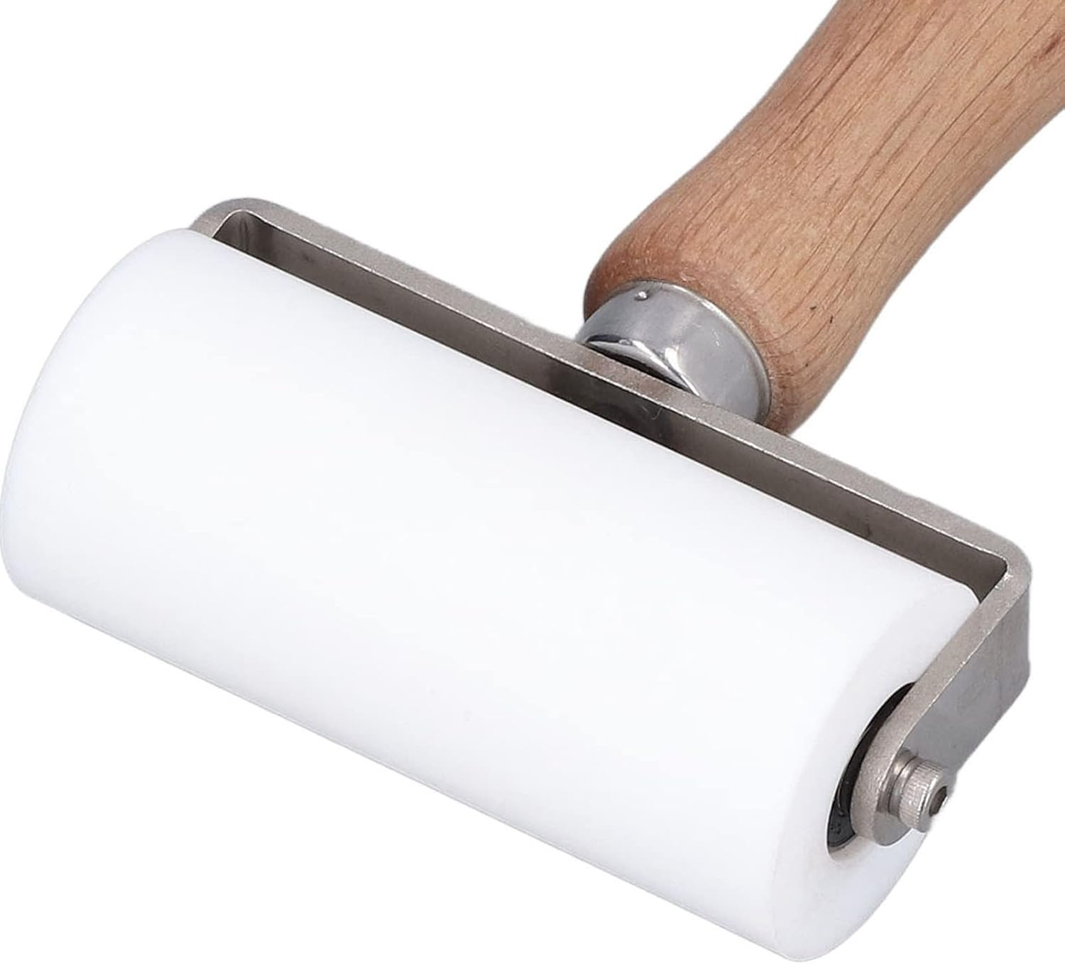 Seam Roller, Silicone Hand Roller, 90Mm/3.5In Professional Silicone Pressure Roller High Temperature Resistant Seam Hand Roller Roofing PVC Welding Tool, Silicone Roller image number 3