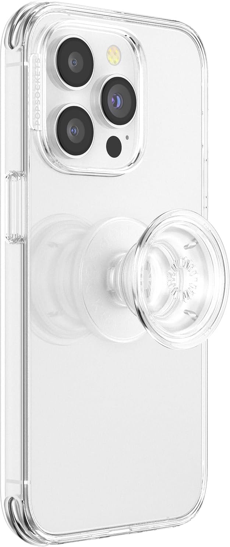 POPSOCKETS Pop Grip Holder for Phone & Tablet (Genuine) - Clear - Electric Sunrise image number 3