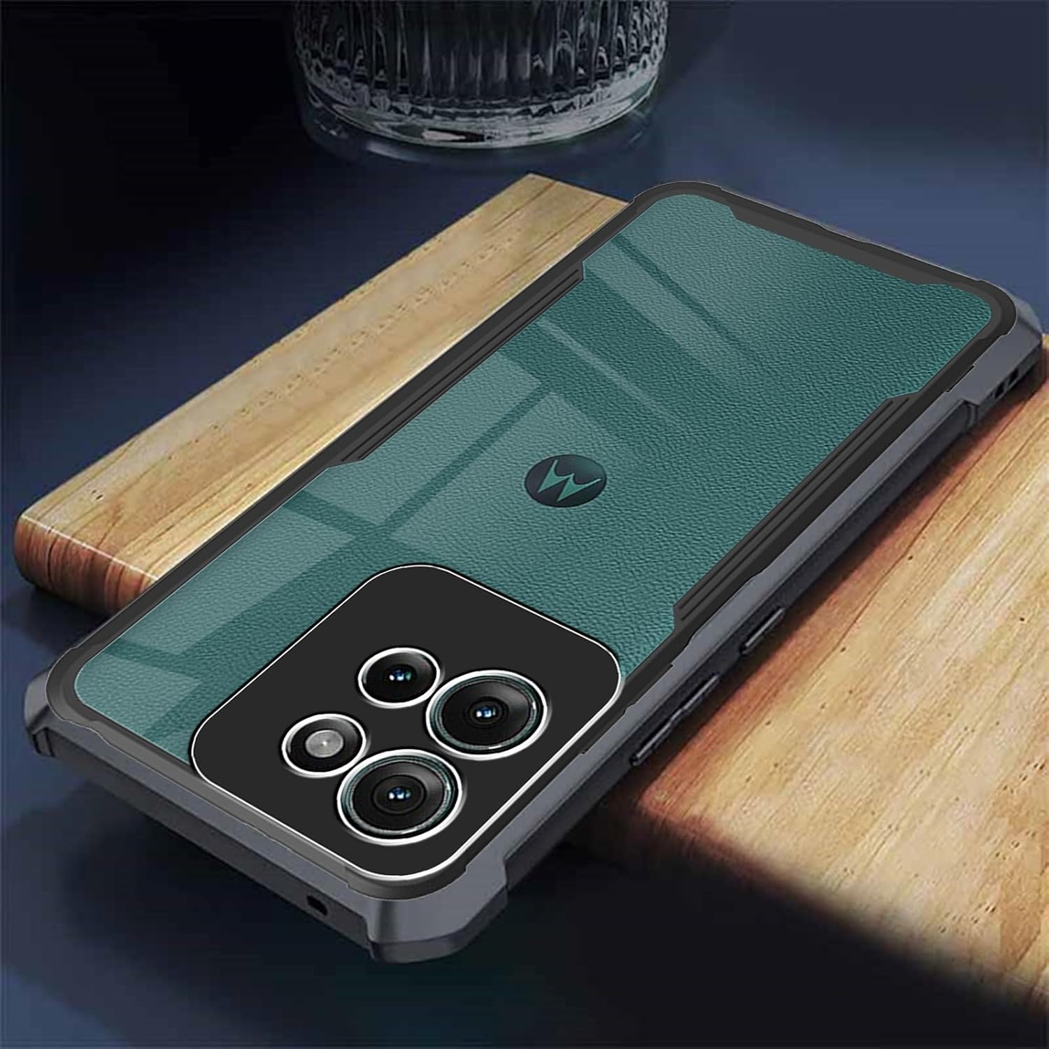 Case for Motorola Edge 50, Electro-Weideworld Ultra Thin Hard PC Shockproof Scratch Resistant Protective Phone Case Cover image number 3