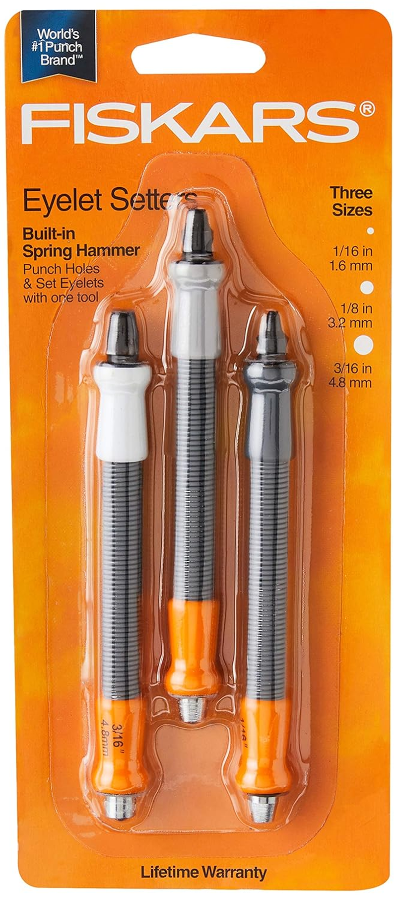 Fiskars Eyelet Setters, 3 Piece Set (12-31337097) image number 1