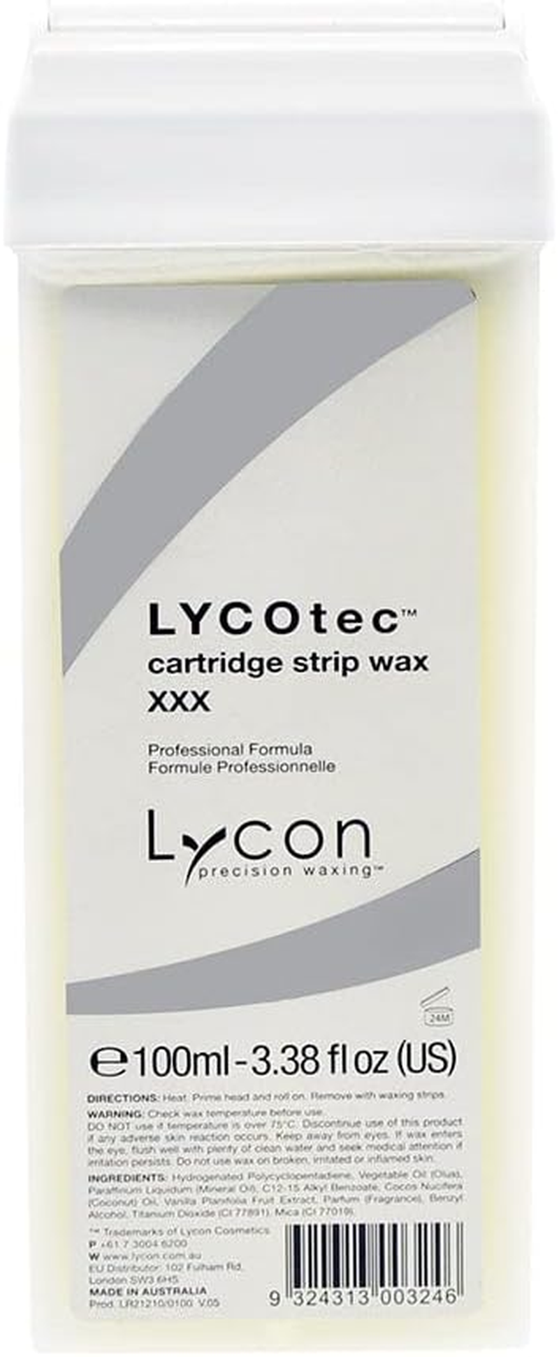 Lycon Lycotec White Cartridge Strip Wax 100 Ml, 100 Ml