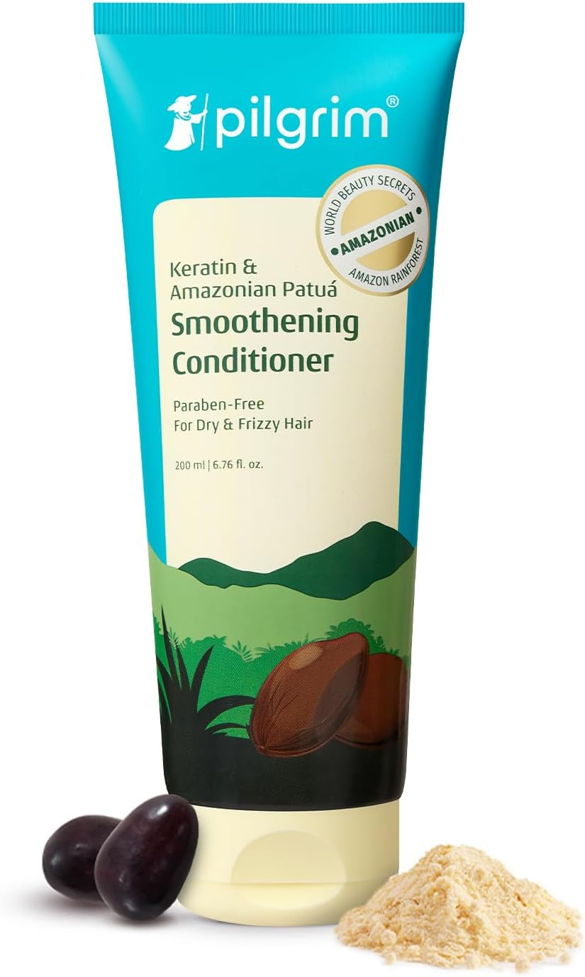 Pilgrim Hair Conditioner, 200Ml, Patu&aacute; & Keratin, Silicone Free, for Dry & Frizzy Hair image number 2