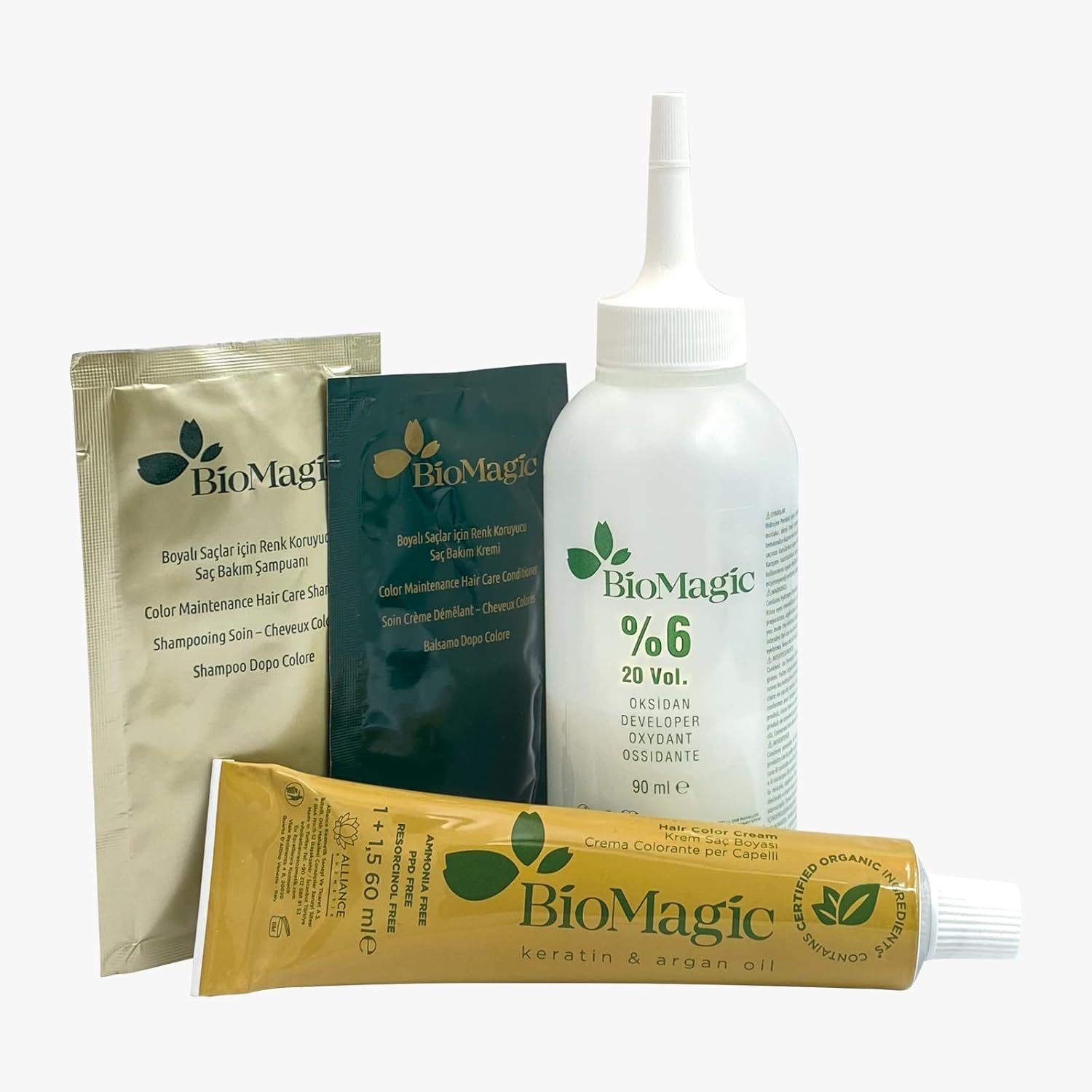 Bio Magic Permanent Hair Colour Cream, Light Blonde, 1 Count image number 4