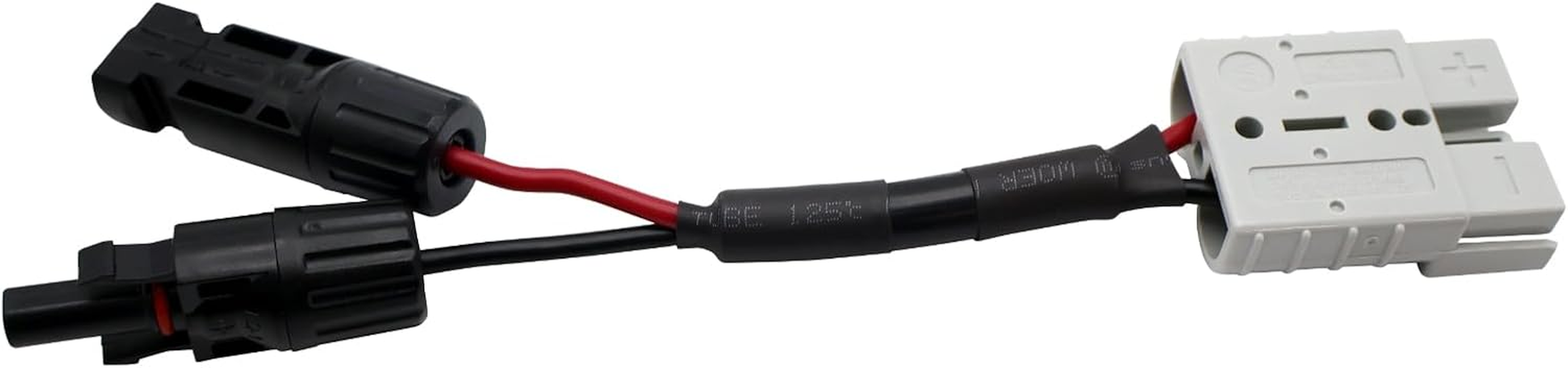 14AWG 10FT Solar Charging Cable to Anderson Cable Compatible with Anderson Adapter for Portable Power Station Solar Generator Outdoor Camping