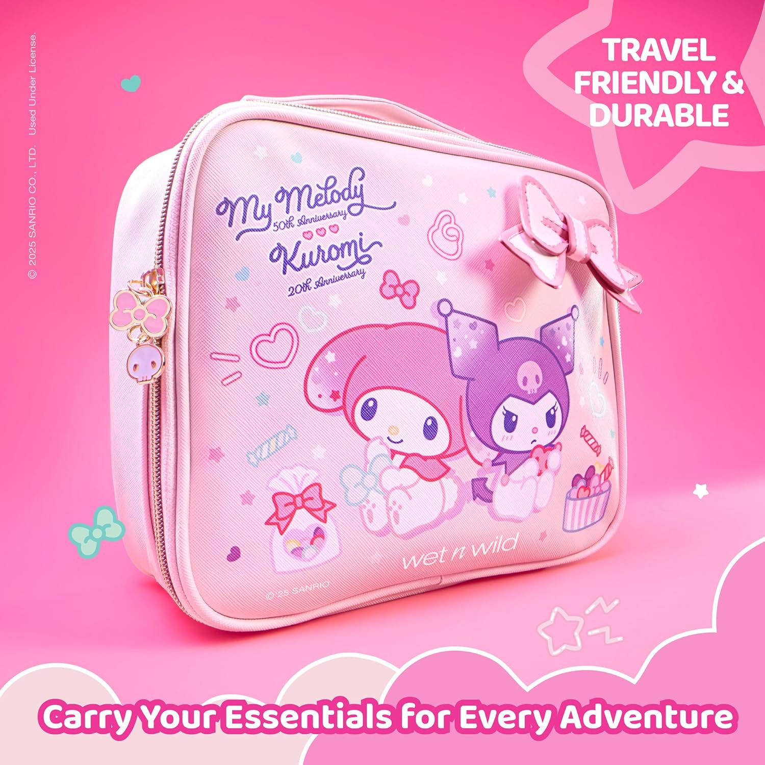 Wet N Wild My Melody and Kuromi Makeup Bag image number 2