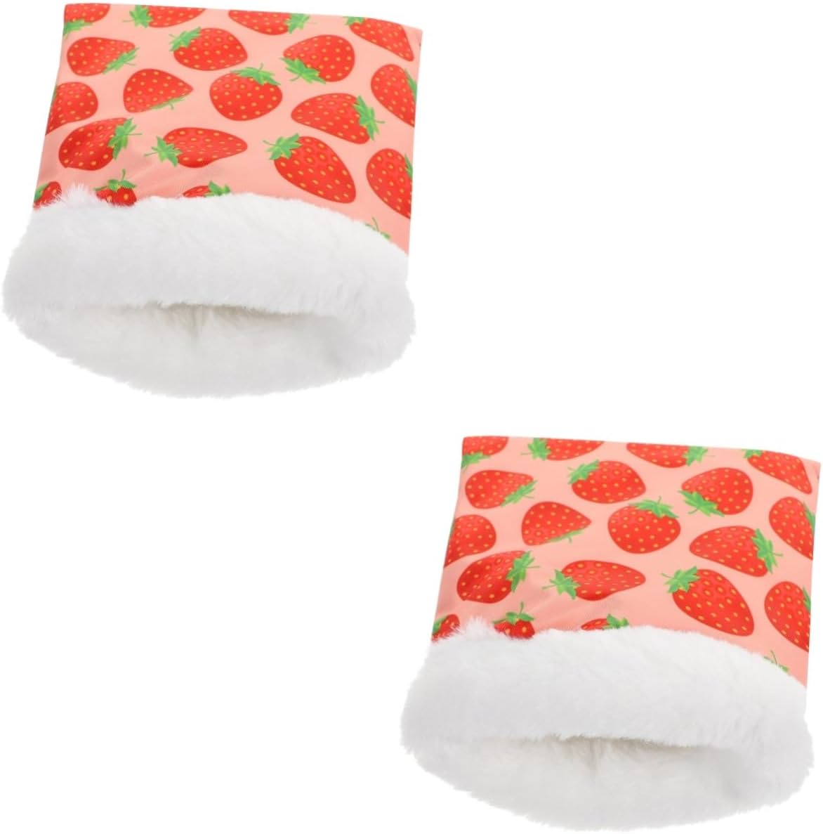 FRCOLOR 2Pcs Hamster Sleep Pouch Warm Bed Cotton Hideout for Guinea Pig Small Animals for Hamster Winter Pouch Sleeping Bed