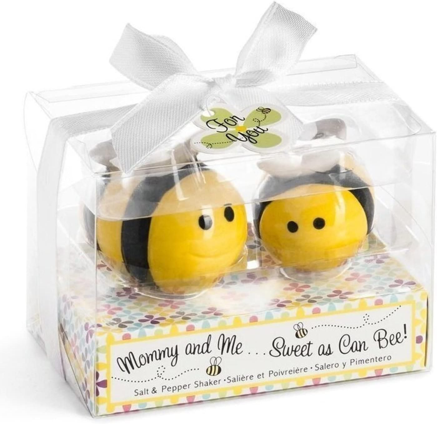 GADMA Salt and Pepper Shakers - Busy as a Bee - Ceramic Material