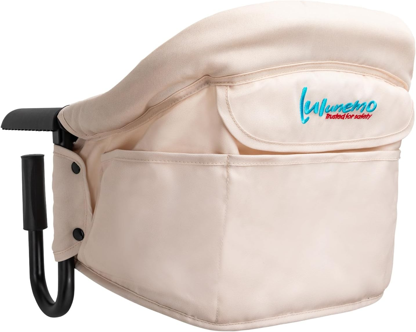 Hook on High Chair,High Chair for Babies and Toddlers 6-36 Months,Portable and Foldable High Chair for Home and Travel-Includes Storage Bag(Khaki)