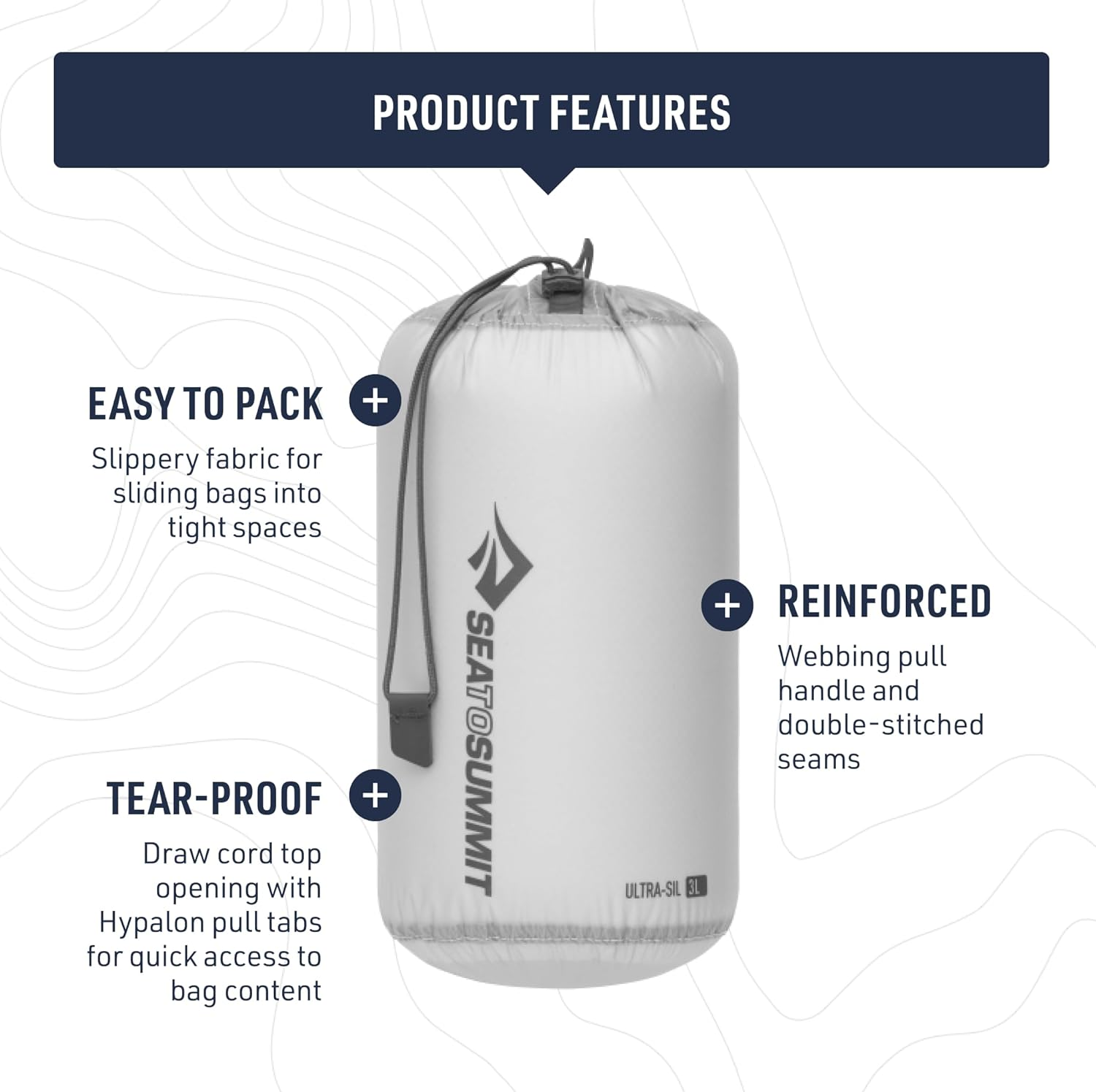 Sea to Summit Ultra-Sil Stuff Sack, Zinnia, 5 Litre Capacity image number 4