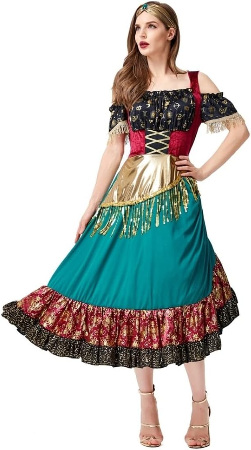 Costume Bay Womens Greek Roman Fever Goddess Toga Womens Cleopatra Fancy Dress Halloween Costume Fancy Dress Carnival Women Cosplay Costume image number 5