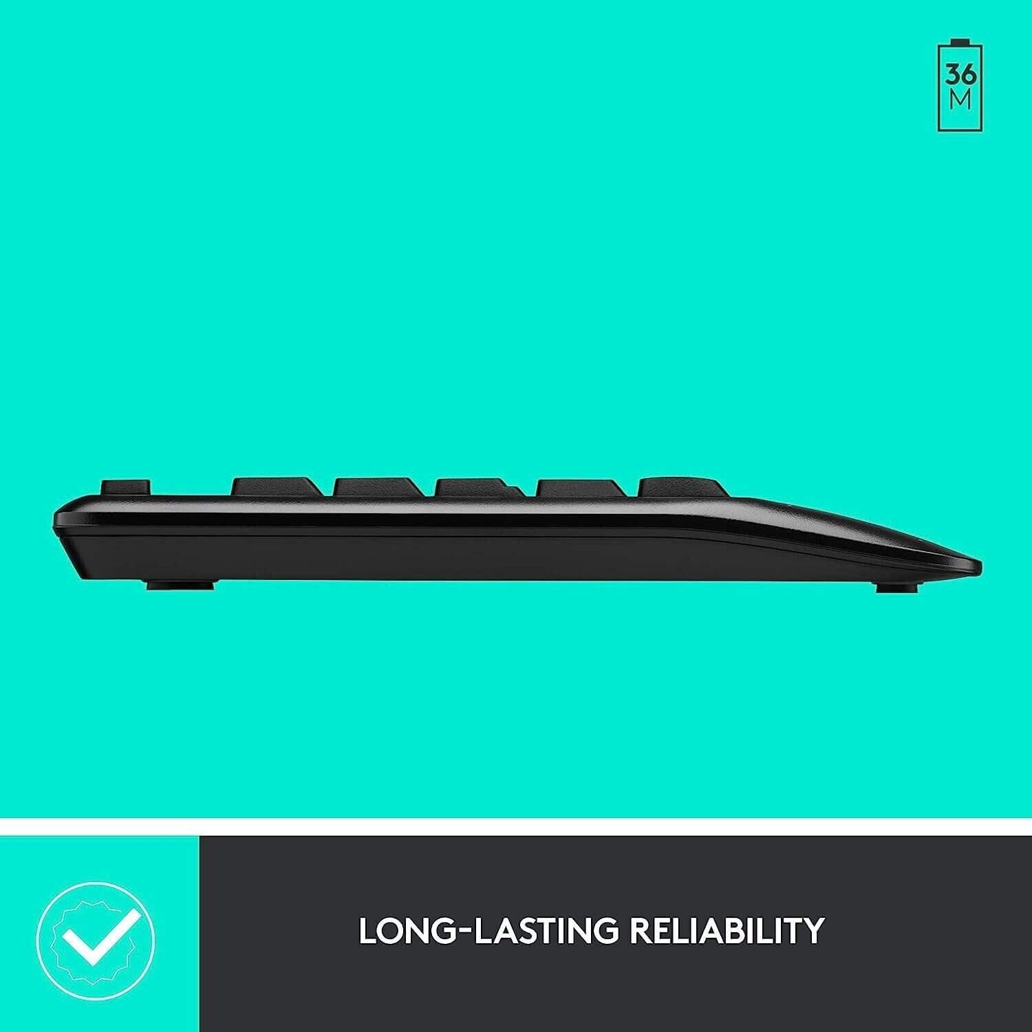 Logitech MK345 Wireless Combo (Keyboard & Mouse) image number 3