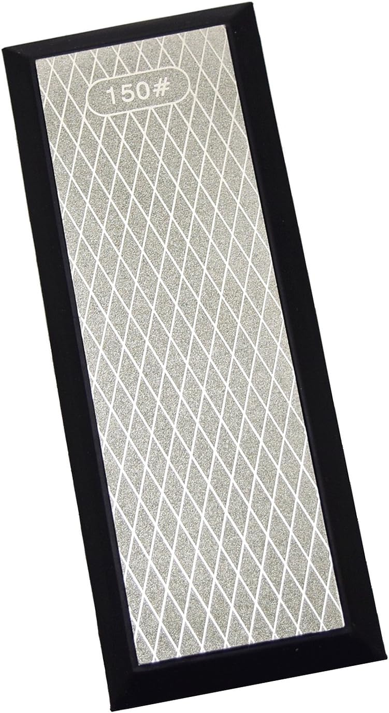 Takagi GISUKE Diamond Double Sided Whetstone with Whetstone Stand #150/600 image number 1