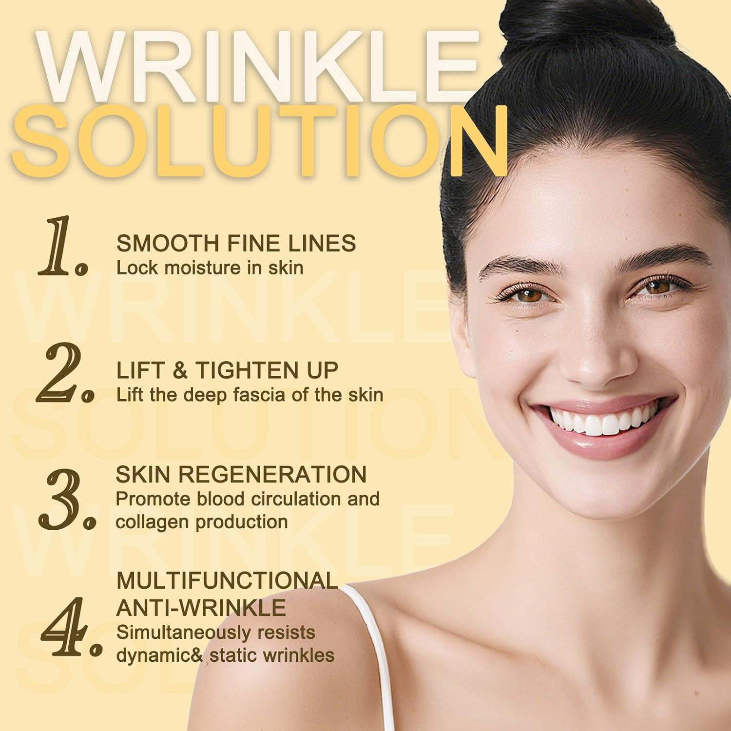 Face Tape, Kinesiology Tape for Face, Facial Myofascial Lift Tape, anti Wrinkle Patches for Fine Lines, Crow'S Feet, Face Lift Tape for Toning, Firming & Tightening the Skin - 5Cm*5M image number 5