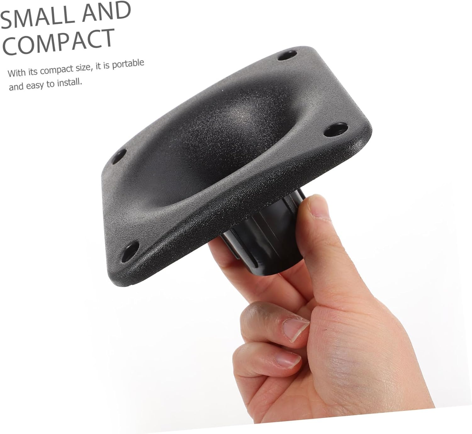 MUELODSIC Multi-Use Horn Speaker Black Compact Stage Loudspeaker Accessory for Show Reliable Installation image number 1