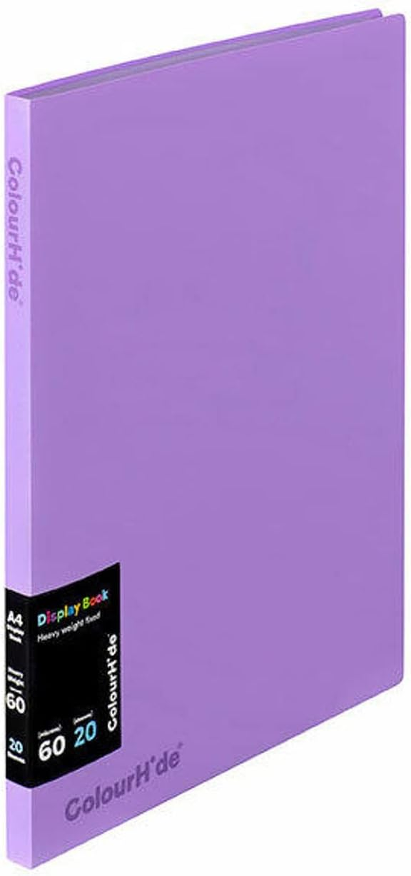 Colourhide Fixed Display Book 20 Sheets, Purple image number 4