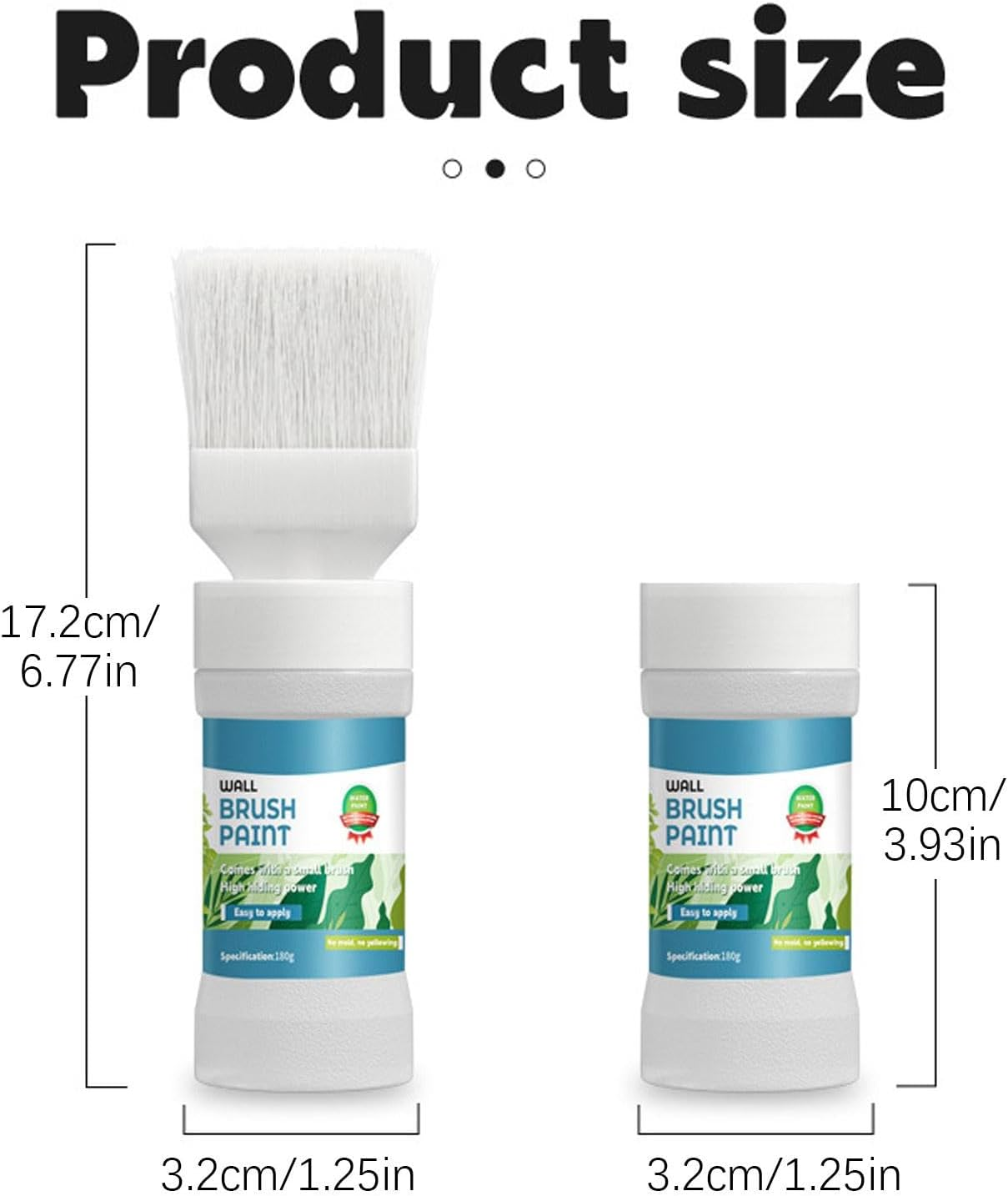 White Touch Up, Wall Paint Repair, Paint Touch-Up Brush, White Paint Touch-Up, Wall Repair Tool, Fast-Drying Stain Remover, Graffiti Removal Paint, Paint for Scratches, White Paint Repair, Touch-Up Pa image number 2