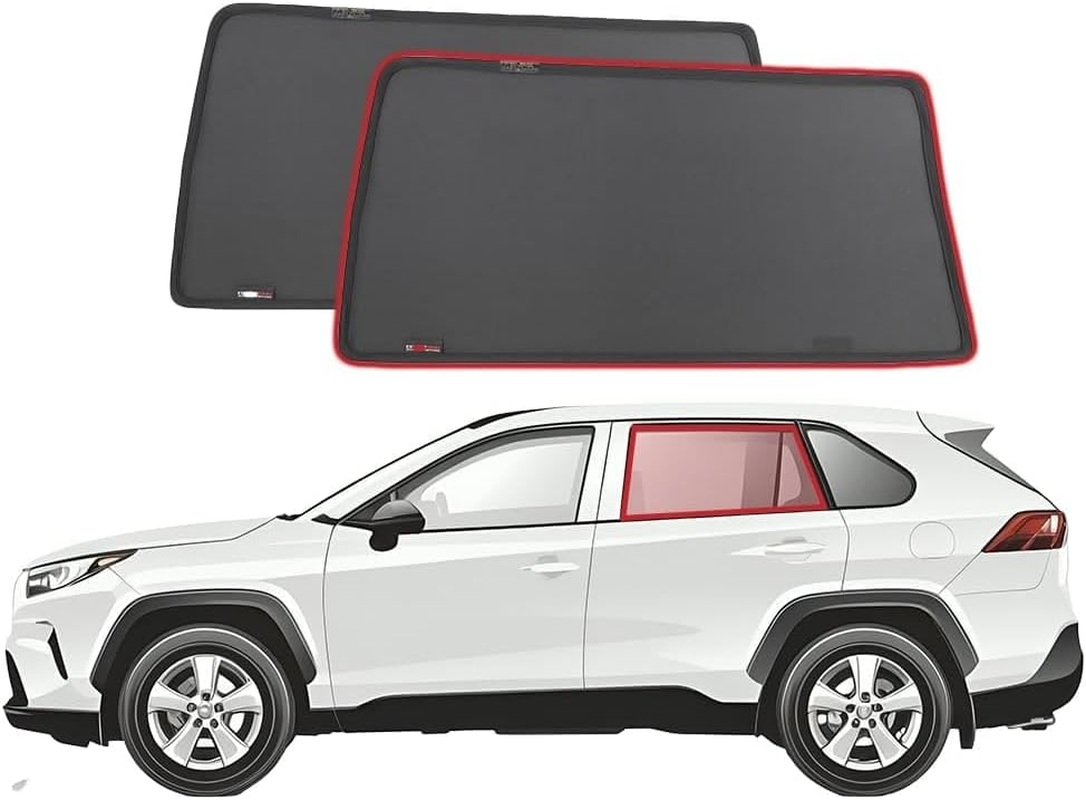 Genuine SNAPSHADES Car Rear Window Shades for Toyota RAV4 5Th Gen | Suzuki across (XA50; 2018-Present) image number 4