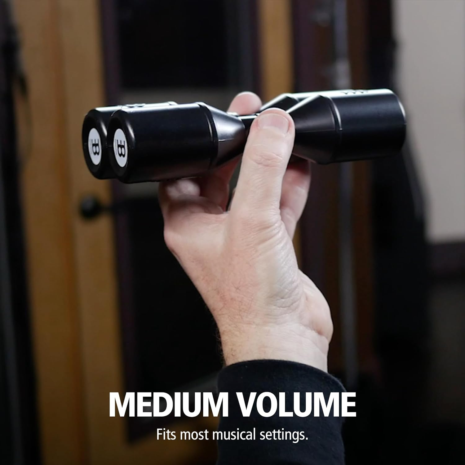 Meinl Series Signature Luis Conte Artist Shaker Musical Instrument &Acirc;&euro;&rdquo; NOT Made in China &Acirc;&euro;&rdquo; for Live or Studio (SH4BK) image number 5