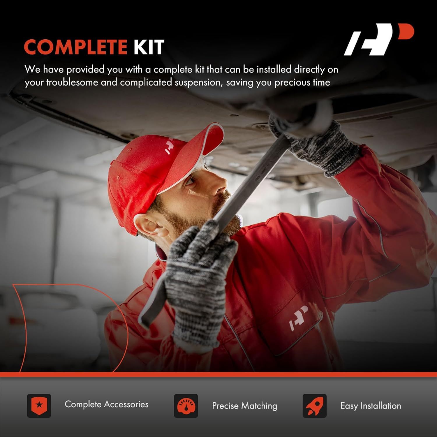 A-Premium 8Pcs Front Suspension Kit Inner Outer Tie Rod End Ball Joint Automotive Replacement Parts Compatible with Nissan D21 1986-1994 Pickup 1995-1997 RWD image number 4