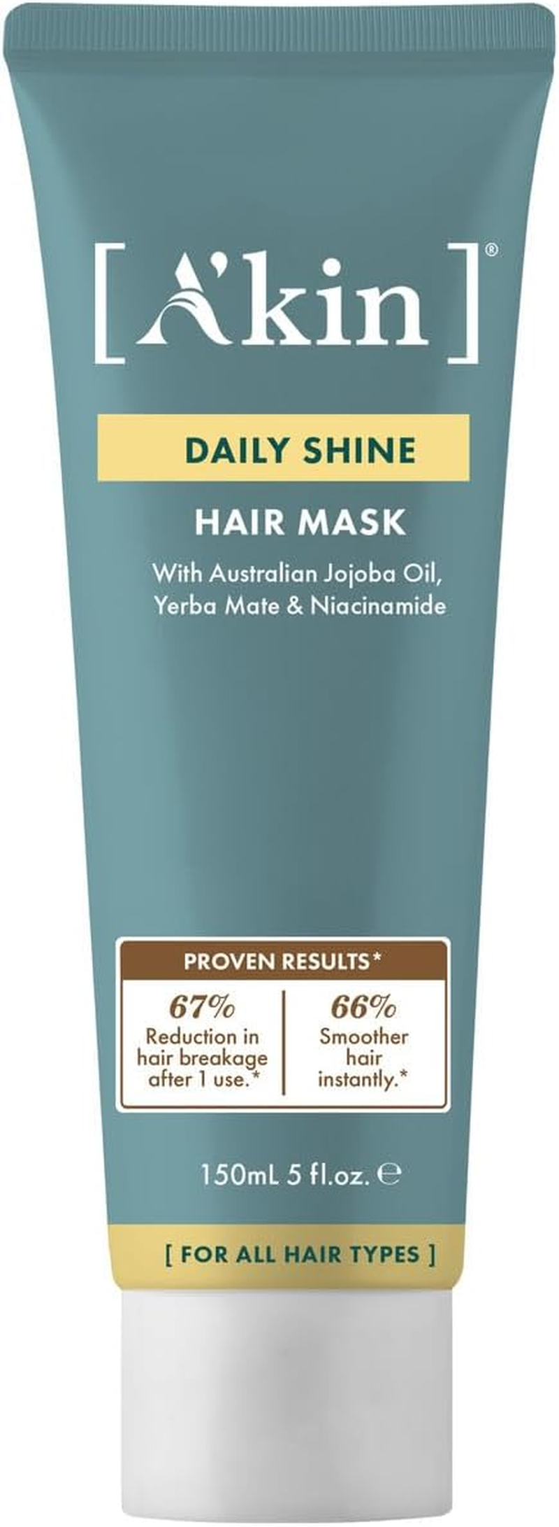 A&rsquo;Kin Daily Shine Hair Mask 150Ml image number 3