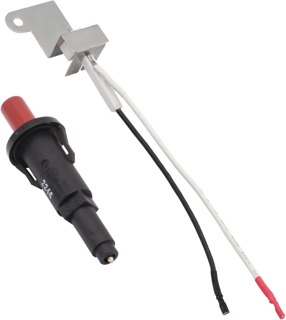 Delsbbq Grill Ignitor Kit for Weber Q300 Q3000 Gas Grills, 60092 Fire Starter Replacement Part for Weber Q300 424001 426001 Gas Grill image number 1