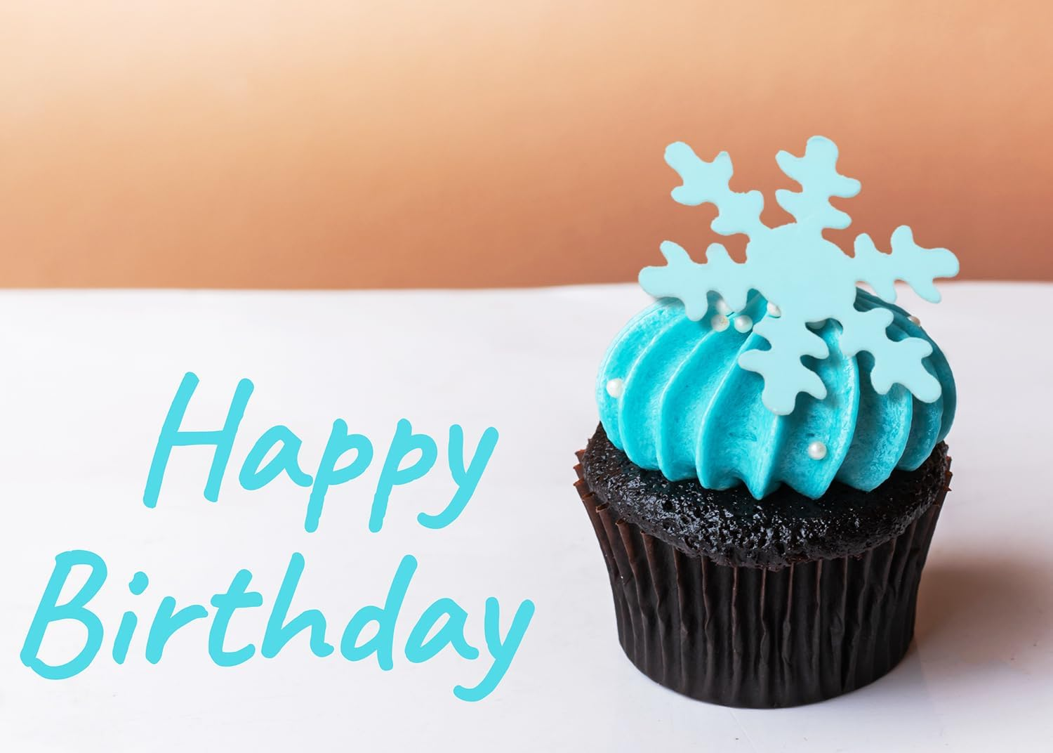 Tupalizy Snowflake Cake Topper Frozen Cupcake Toppers Christmas Cake Decorations Sprinkles for Cake Decorating Winter Snow Theme Xmas Holiday Wedding Birthday Party Supplies,Blue and White,50Pcs image number 2