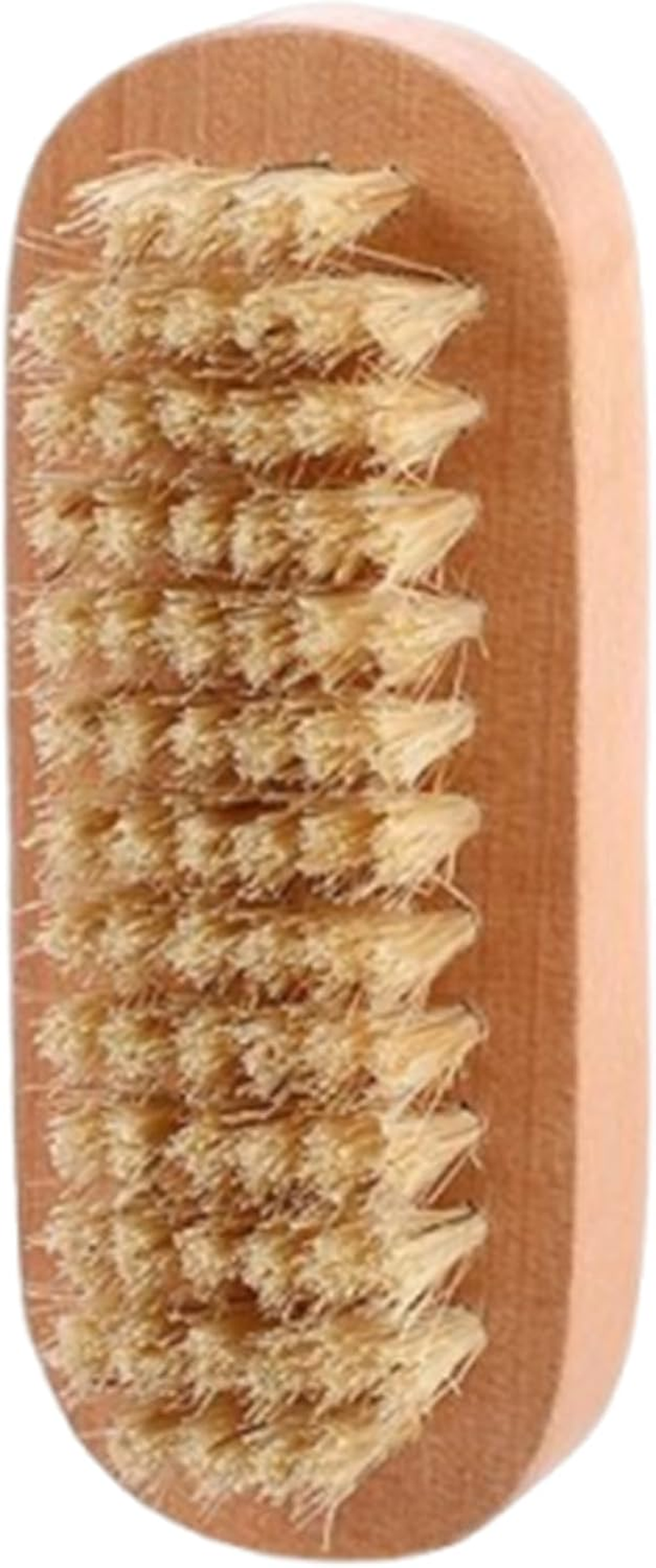 Vgvgaj Nail Cleaning Brush - 2-Sided Fingernail Cleaning Brush | Wooden Tool Boar Bristles Manicure Pedicure Scrubber for Salon Spa Center Dorm Home Bathroom Adults Elderly