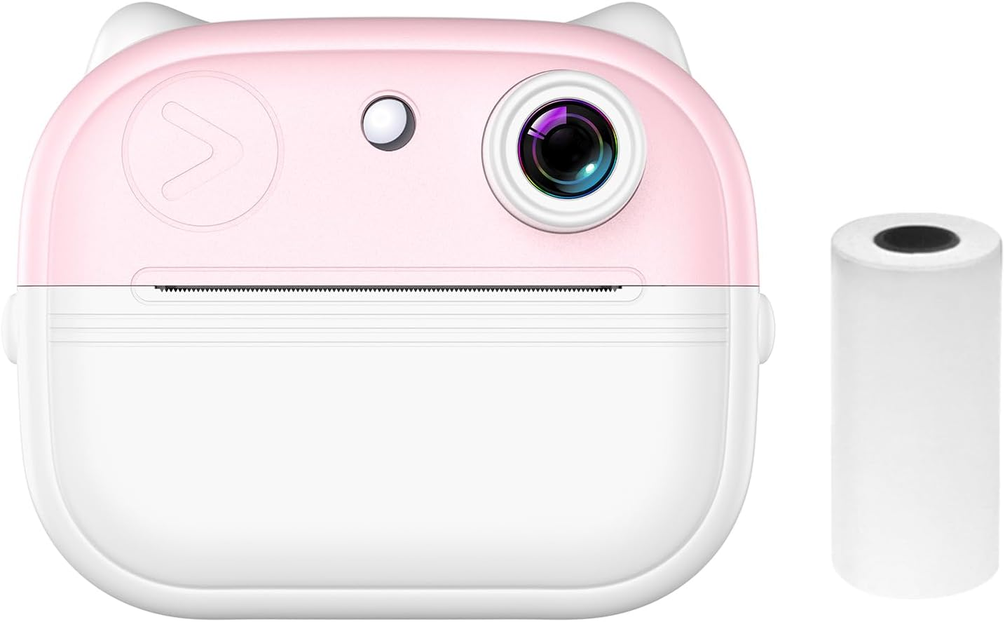 Xinyee Kids Camera Instant Thermal Printer 2.0 Inch Screen Photo Printer 48MP Rear Camera Support Timer Shooting Video Recording Thermal Inkless Printing with 1 White Print Paper Toddler Learning Toy image number 2