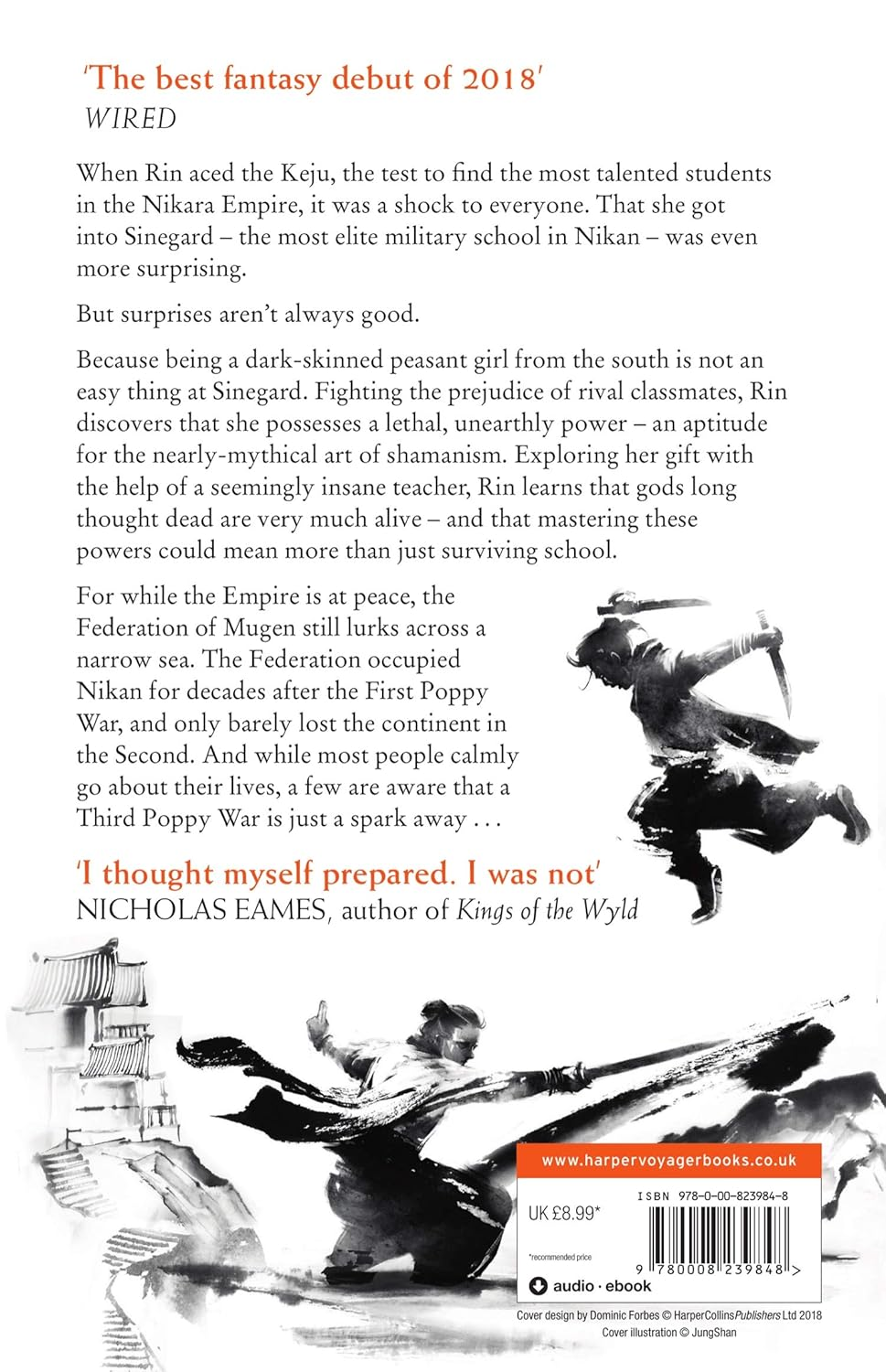 The Poppy War: the Award-Winning Epic Fantasy Trilogy That Combines the History of China with a Gripping World of Gods and Monsters: Book 1 image number 2