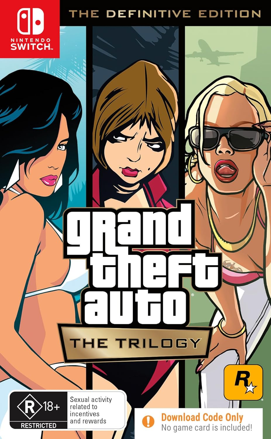 GTA Trilogy HD CIB Switch