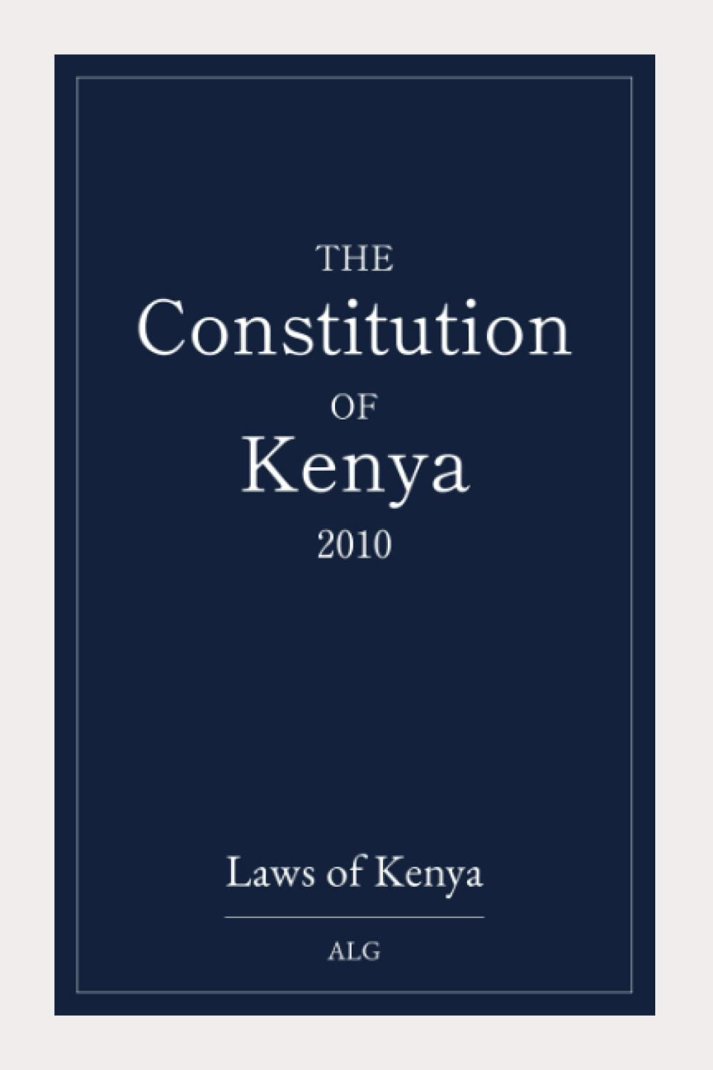 Constitution of Kenya, 2010