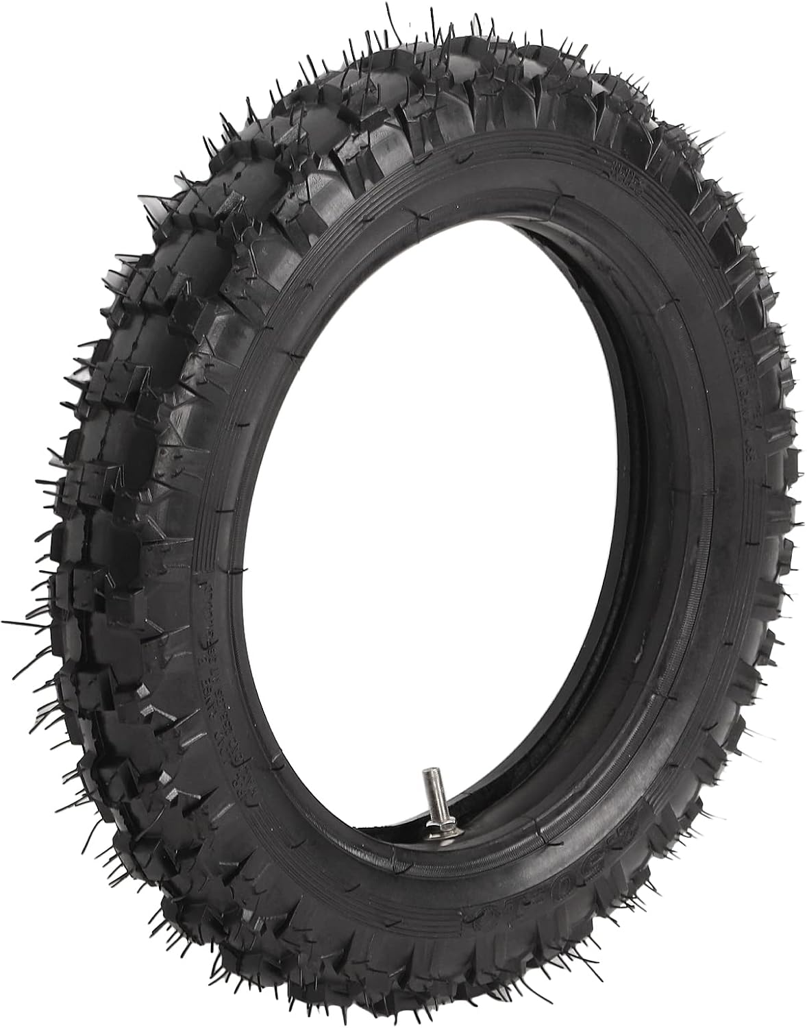 Offroad Motorcycle Tires, Rubber Nylon Flexible Tire Inner Tube Kit, Heavy Duty off Road Tire and Inner Tube Set Fit for Mini Dirt Pit Bike image number 6