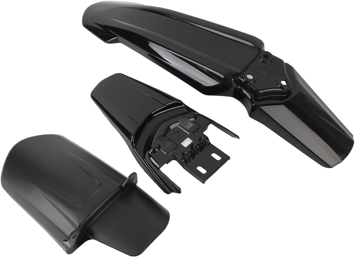 Motorcycle Front Rear Mud Guard, High Strength Rear Wheel Cushion Mud Guard, Dirt Protector Cushion Mudguard Shock Flap for Sur‑Ron Light Bee X S, Comprehensive