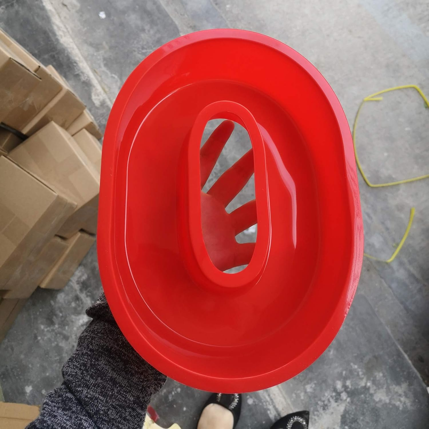 10 Inch 9 Pieces Large Size Number Moulds Baking Forms Silicone Number Mold Cake Pan (10 Inch) image number 2