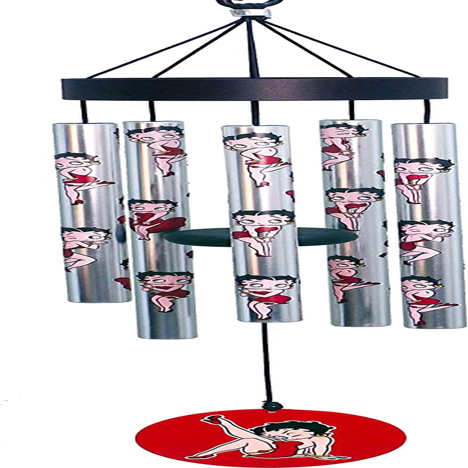 Spoontiques Snoopy Wind Chime - Garden D&eacute;cor - Decorative Chimes for Yard and Garden Decoration