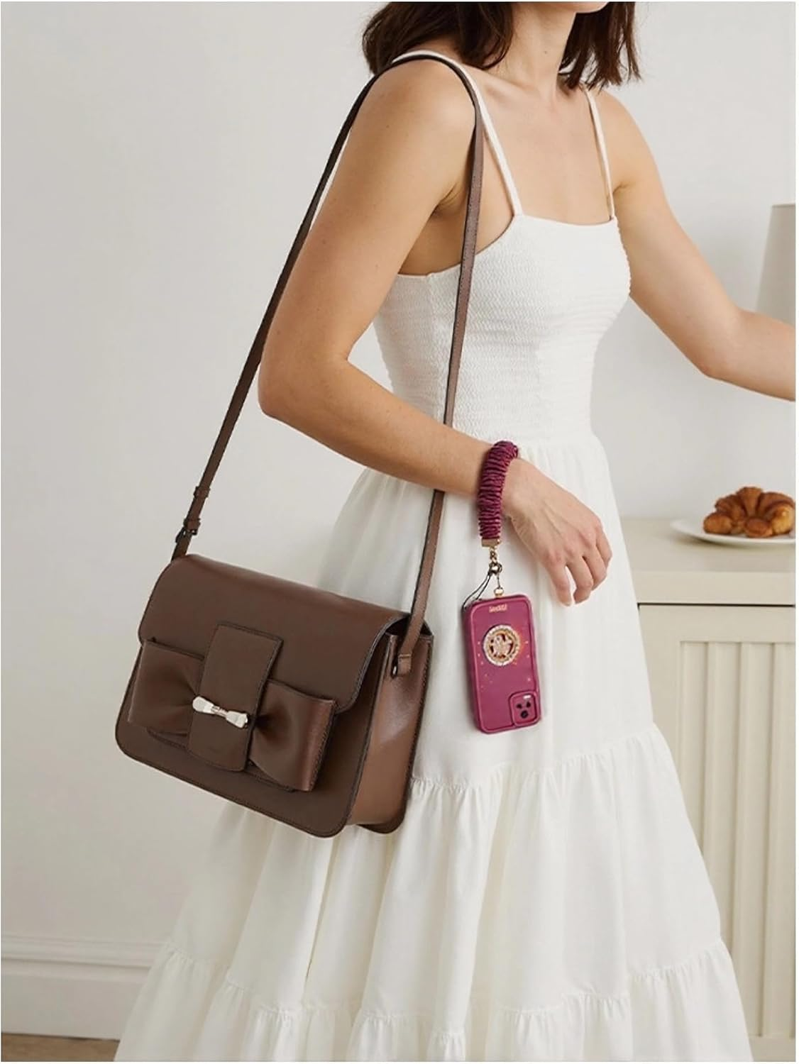 Long Pond Secure Adjustable Cell Phone Wrist Strap, Elastic Band for Iphone 16 Pro Max&Most Smartphones | Workout & Travel image number 1