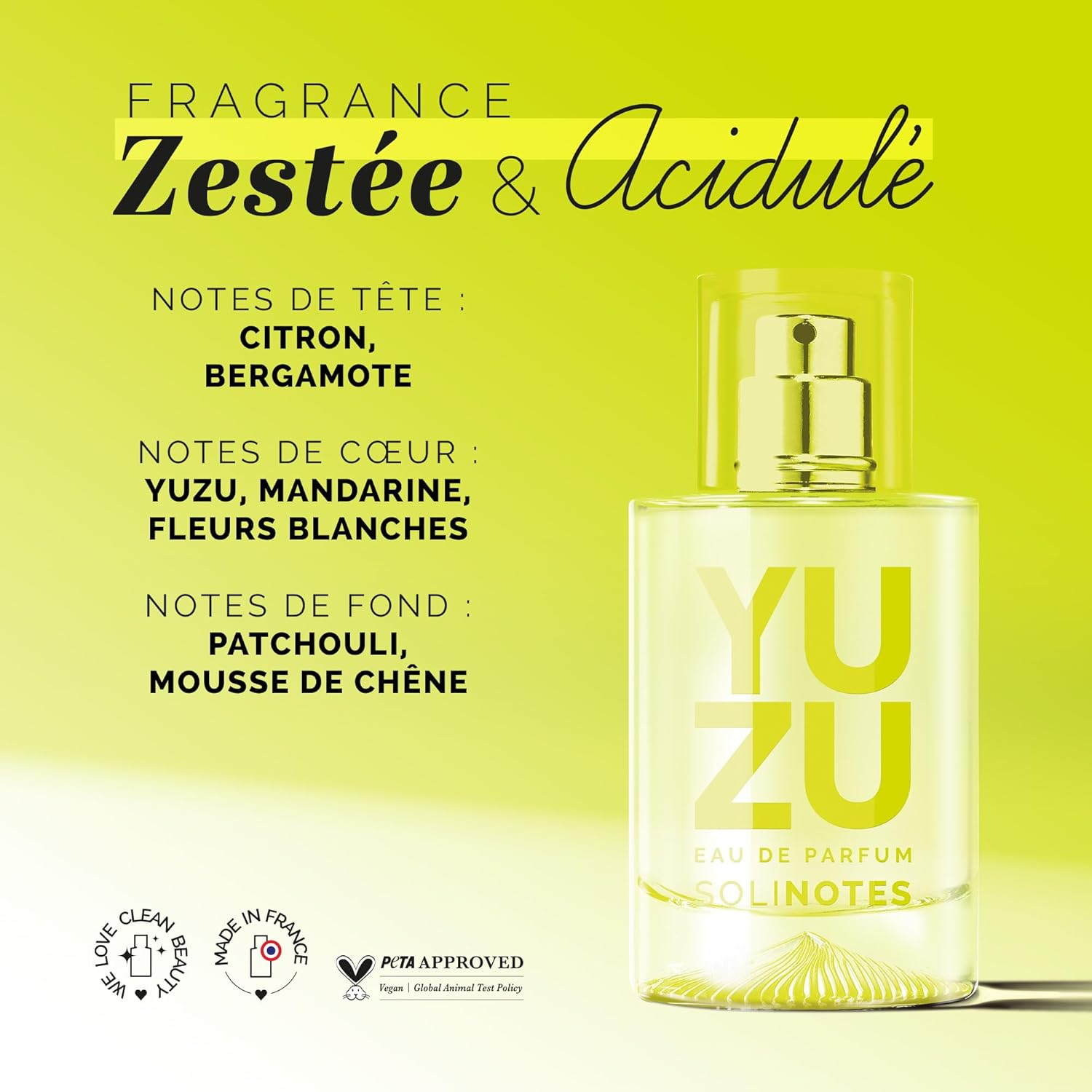 Solinotes Paris Yuzu Eau De Parfum 50Ml image number 2