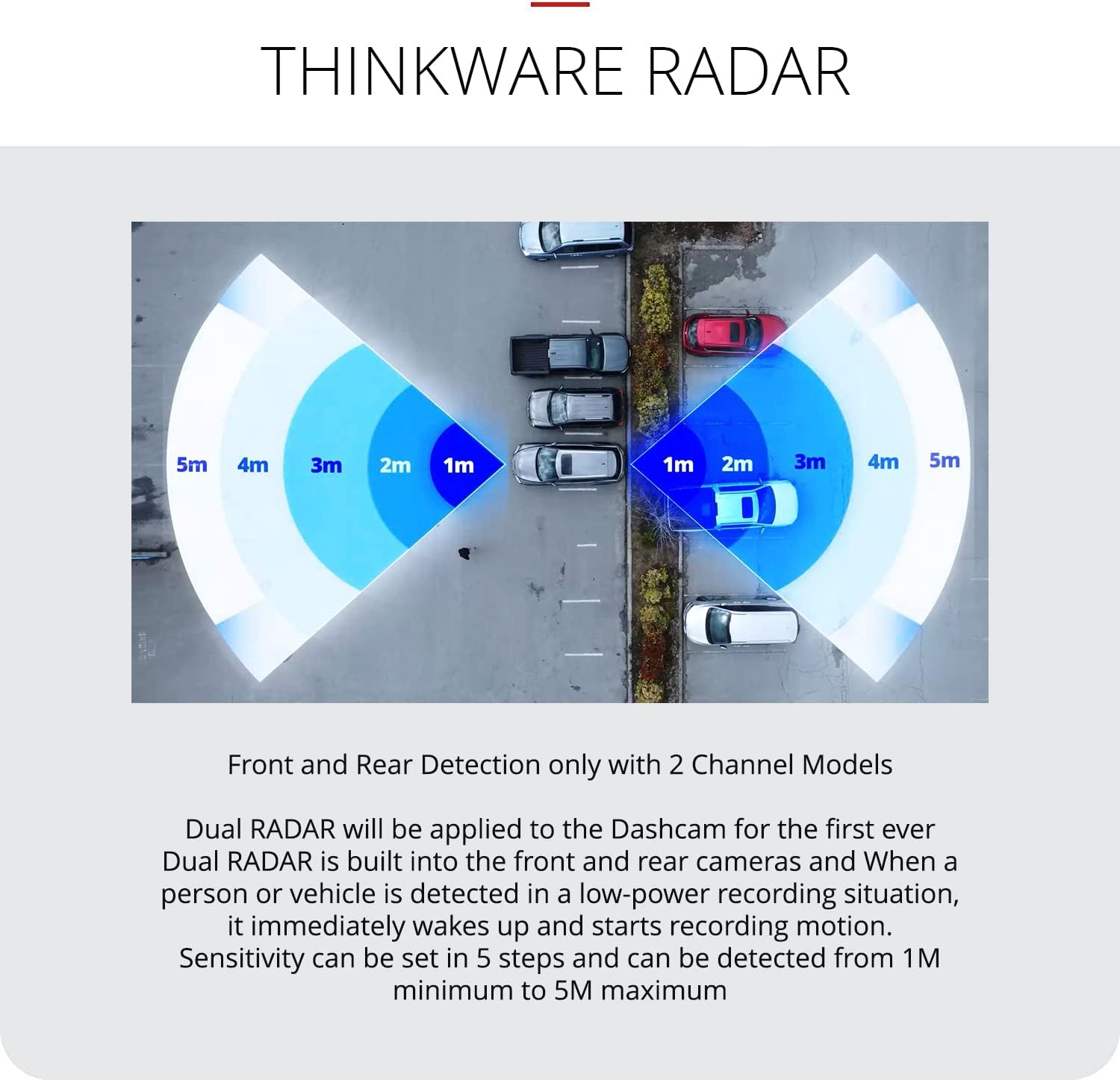 Thinkware U3000D UHD Front and Rear Dash Camera with Wi-Fi, Built-In GPS, Night Vision and 64GB Microsd Card image number 1