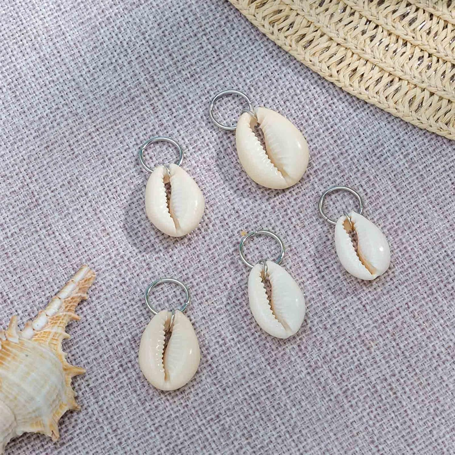 Yheakne Boho Tribal Circle Hair Ring Set Boho Braid Rings Dreadlock Dirty Braid Hair Loops Clips Silver Hair Braid Hair Clip Rings Decoration African for Women and Girls (Silver Bowl) image number 4