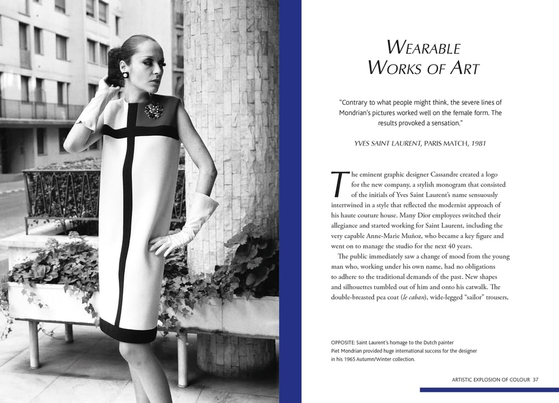 Little Book of Yves Saint Laurent: the Story of the Iconic Fashion House: 8 image number 3