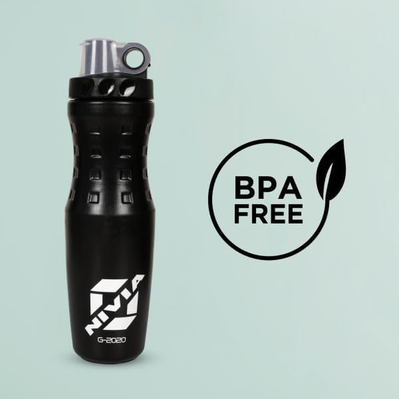 Nivia G 20-20 Sippers Water Bottles for Men & Women (Blue, Capacity - 650 Ml) | Material - Plastic | for Sports | Cycling | Gym | Running | Training | Gym Water Bottles | Kids Water Bottles