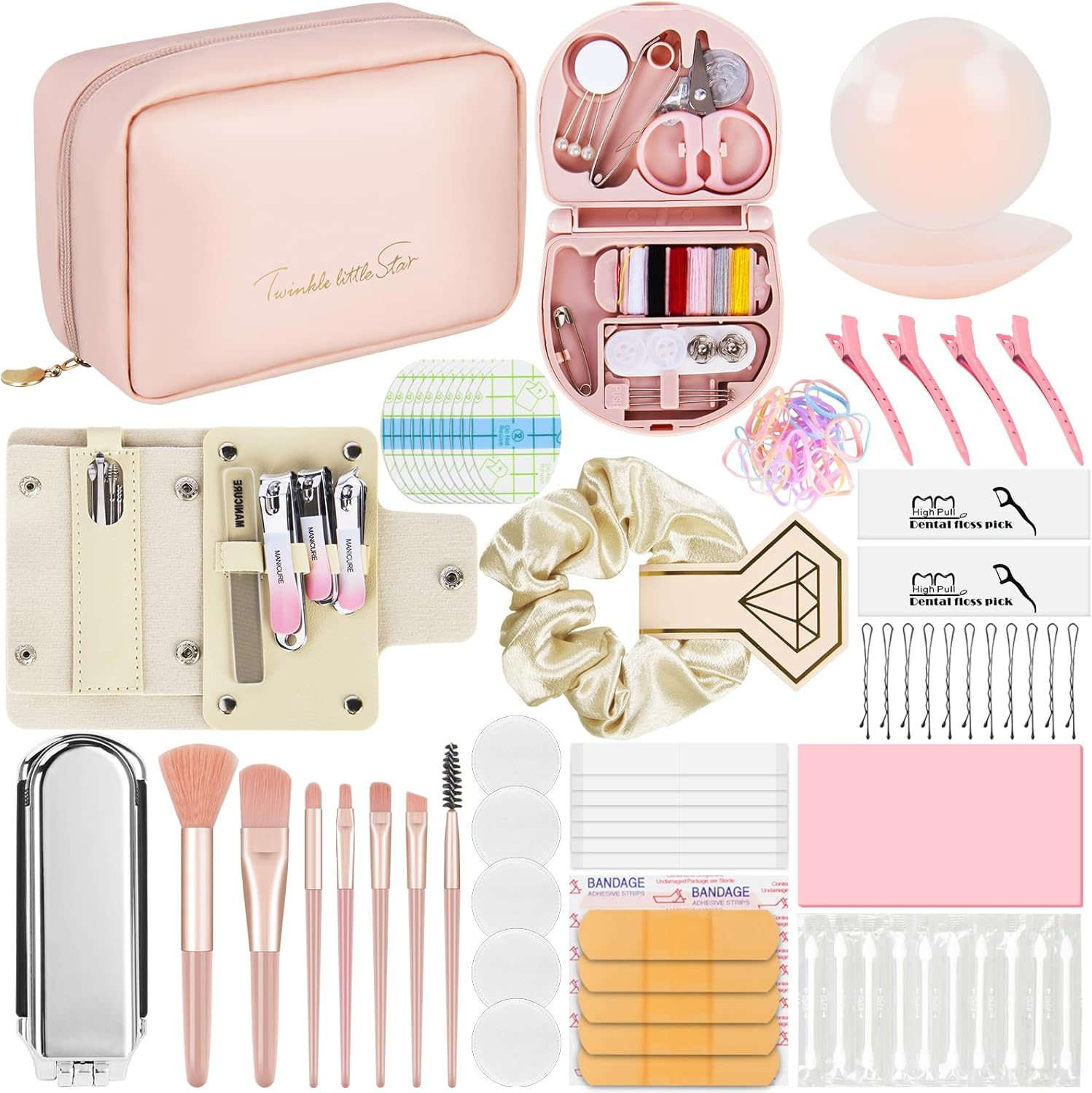 Bride Wedding Day Emergency Kit for Wedding Day Items, Wedding Essentials Supplies Emergency Kit for Women, Wedding Day Must Haves, Wedding Necessities