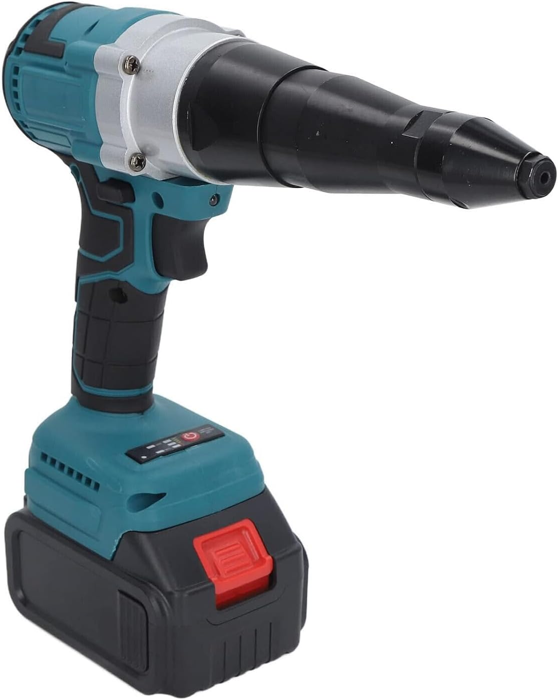 Tootoo Brushess Cordless Rivet Gun Automatic Pop Gun for Makita 18V Two Battery image number 3