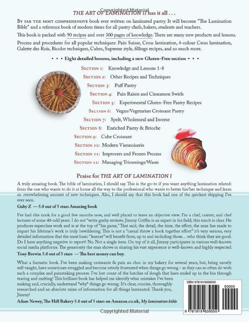 The Art of Lamination II: Mastering the Art and Craft of Laminated Pastry
