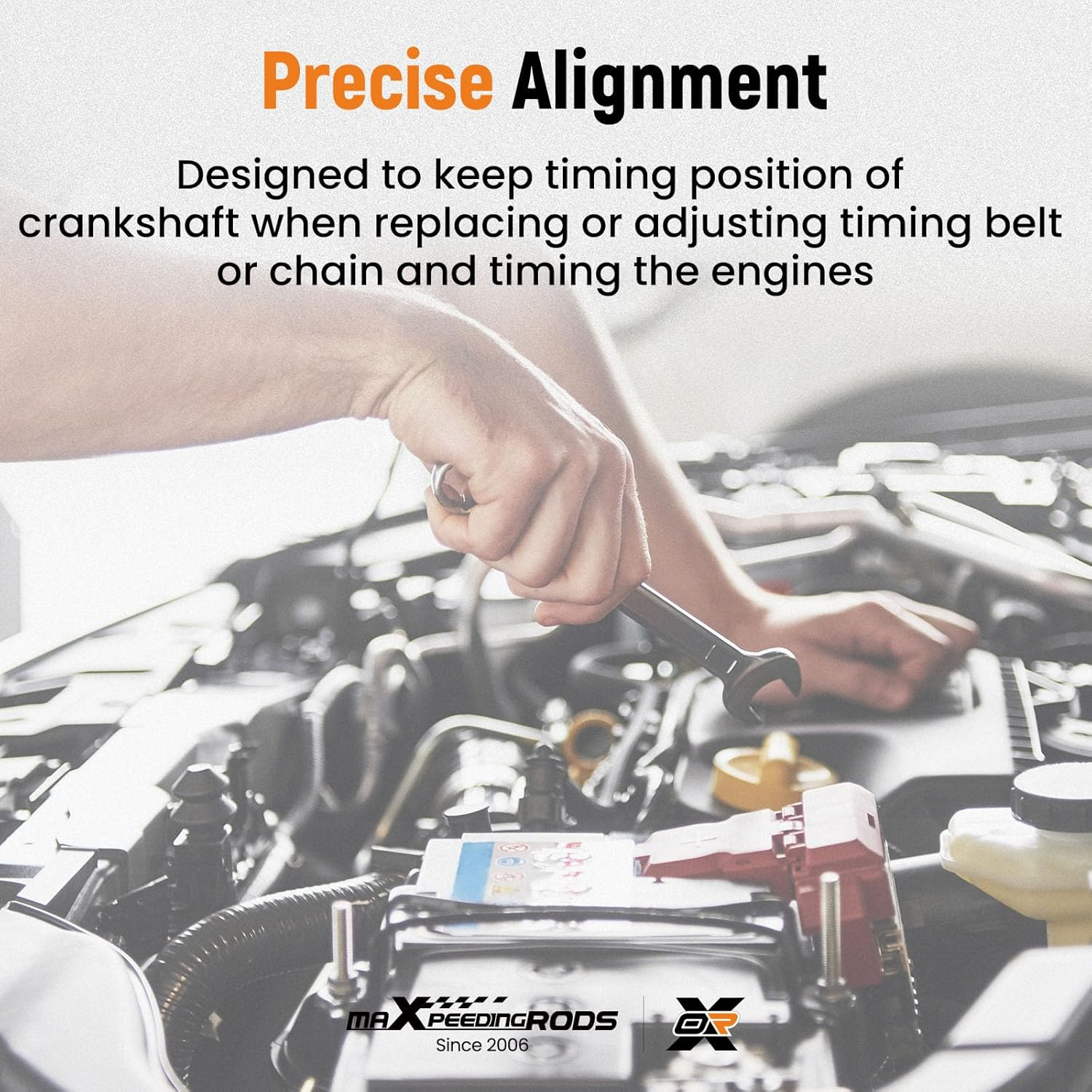 Maxpeedingrods Timing Tool Kit for BMW M52 M52TU M54 M56 6 Cylinder Engine Camshaft Alignment Timing Locking Tool Set, Pack of 8 image number 2