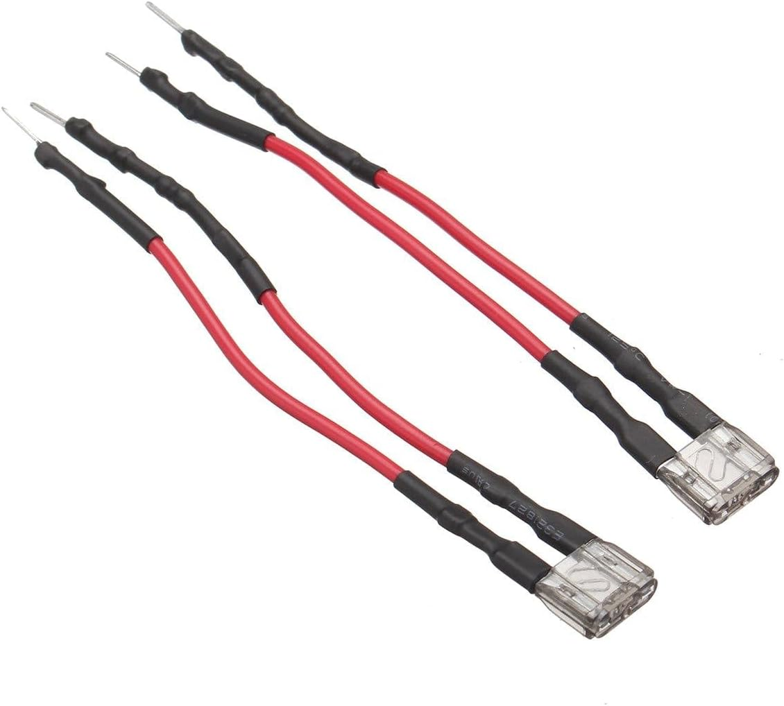 NRG Innovations NRG-SRK-RES Steering Wheel SRS Warning Light Bypass Resistor Kit, 2.2Ohms & Universal